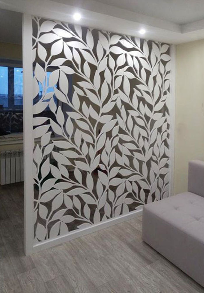 Vách ngăn phòng khách cổ điển